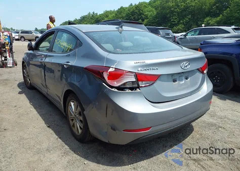 2016 Hyundai Elantra Se z USA, uszkodzony, nr VIN KMHDH4AEXGU518322